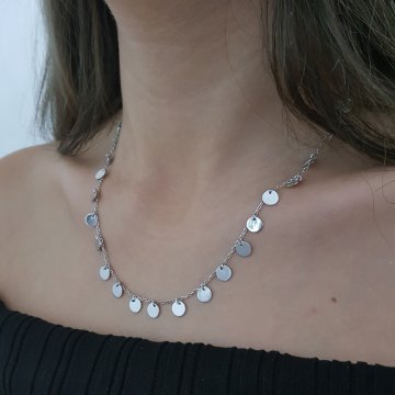Beelo Silver 925K Gümüş Tasarım  Kolye