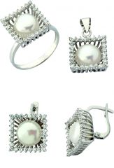 Beelo Gold 14K Altın İnci Set BGTİN070
