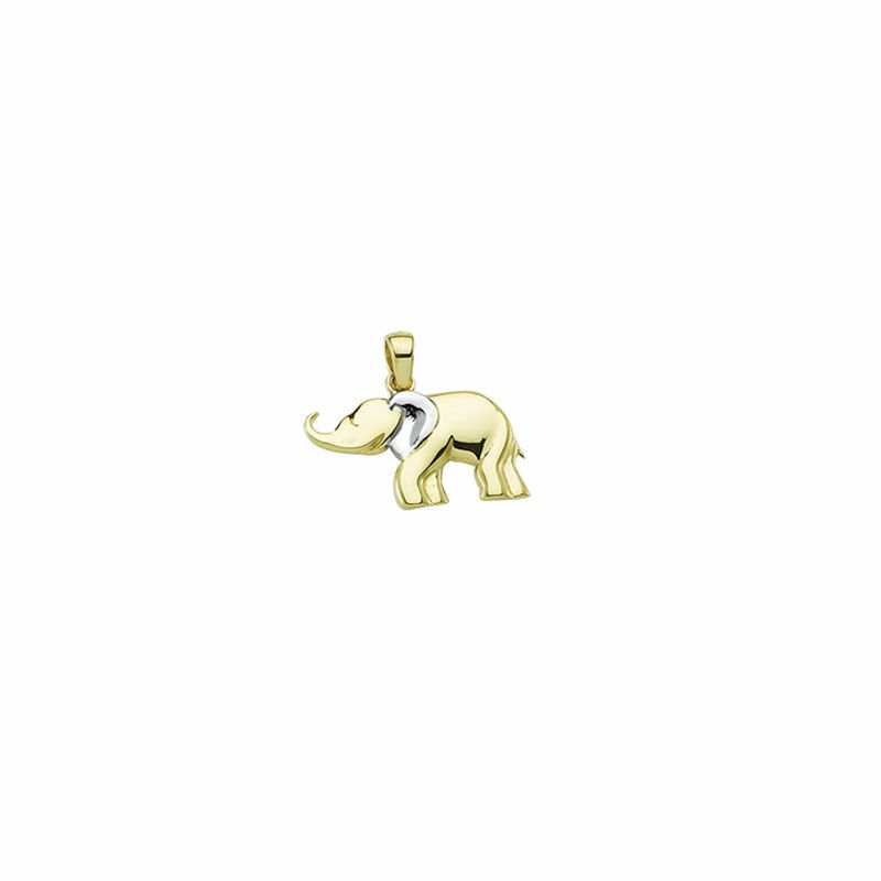 Beelo Gold 14K Altın Fil Kolye Ucu