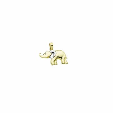 Beelo Gold 14K Altın Fil Kolye Ucu
