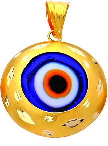Beelo Gold 14K Altın Nazar Kolye Ucu