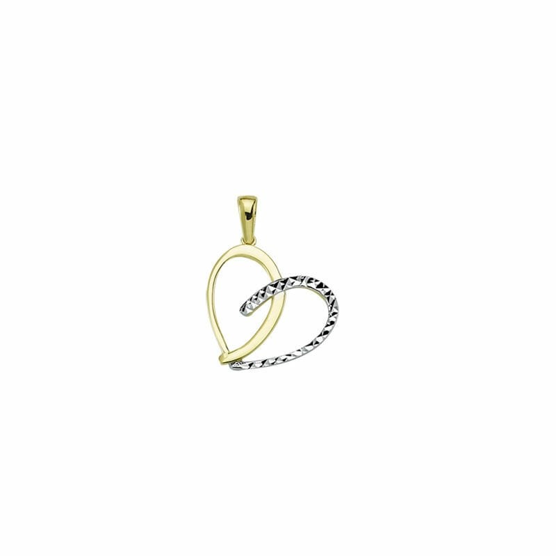 Beelo Gold 14K Altın  Kalp Kolye Ucu