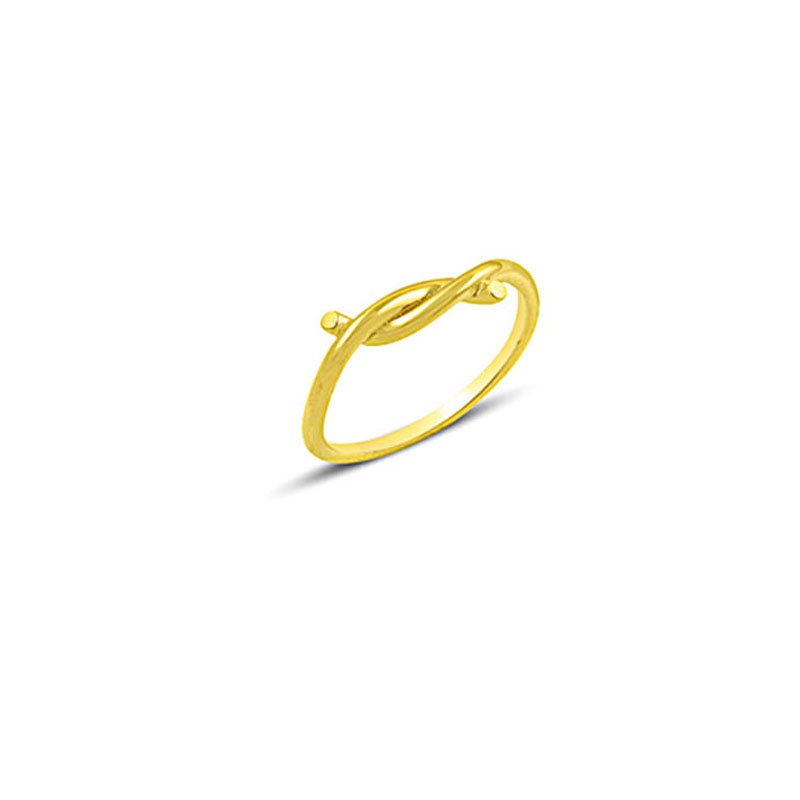 Beelo Gold 14K Altın Minimal Yüzük