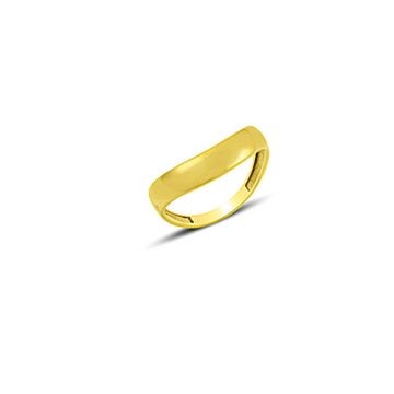 Beelo Gold 14K Altın Tasarım Yüzük 