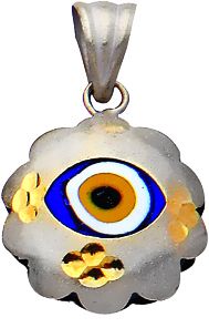 Beelo Gold 14K Altın Nazar Göz Kolye Ucu