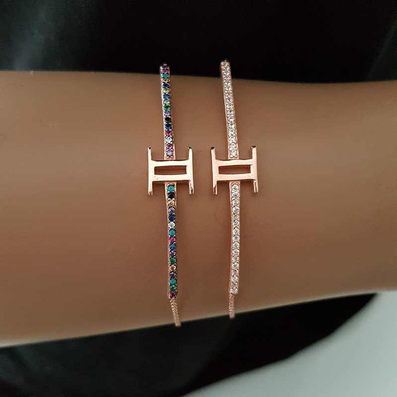 Beelo Silver 925K Gümüş İkizler Burç Bileklik