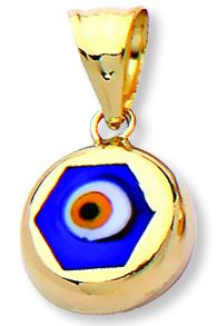 Beelo Gold 14K Altın Nazar Kolye Ucu