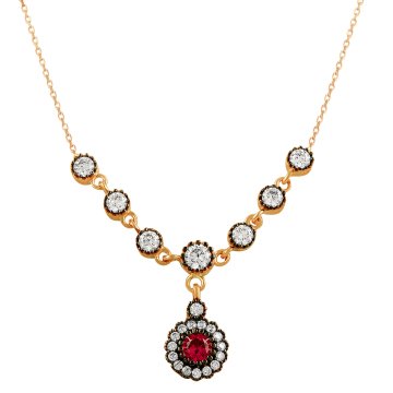 Beelo Gold 14K Altın Osmanlı Tasarım Kolye
