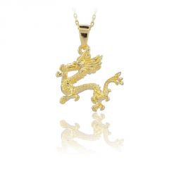 Beelo Gold 14K Altın Ejderha Kolye