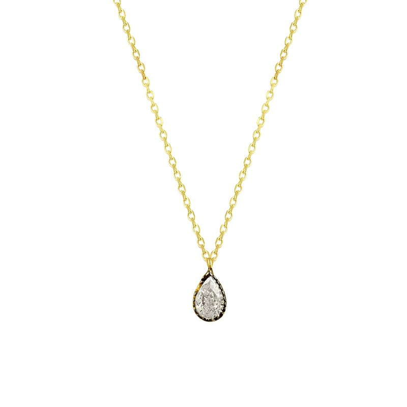 Beelo Gold 14K Altın Damla Kolye