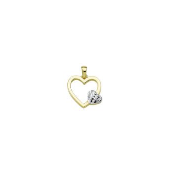 Beelo Gold 14K Altın  Kalp Kolye Ucu