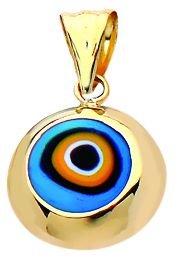 Beelo Gold 14K Altın Nazar Kolye Ucu