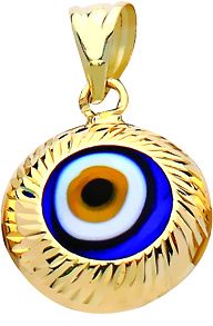 Beelo Gold 14K Altın Nazar Kolye Ucu