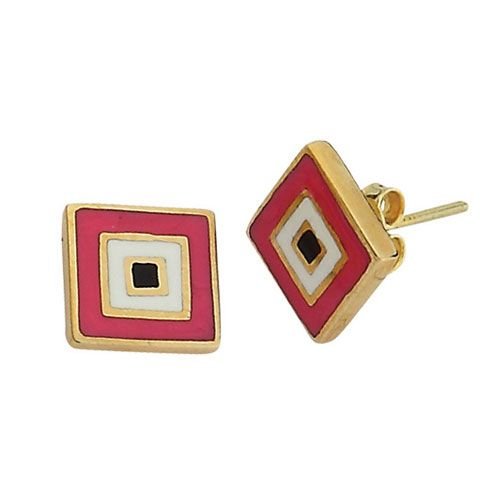 Beelo Gold 14K Altın Nazar Küpe EML003