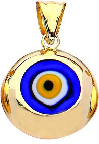 Beelo Gold 14K Altın Nazar Kolye Ucu