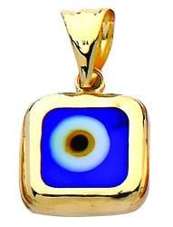 Beelo Gold 14K Altın Nazar Kolye Ucu