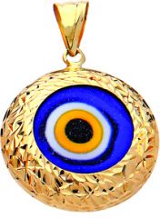 Beelo Gold 14K Altın Nazar Kolye Ucu