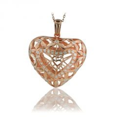 Beelo Gold 14K Altın Kalp Kolye