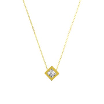 Beelo Gold 14K Altın Tasarım Kolye
