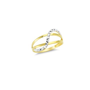Beelo Gold 14K Altın Tasarım Yüzük