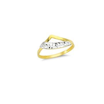 Beelo Gold 14K Altın Elmas Kesim Yüzük
