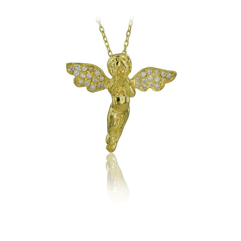 Beelo Gold 14K Altın Melek Kolye
