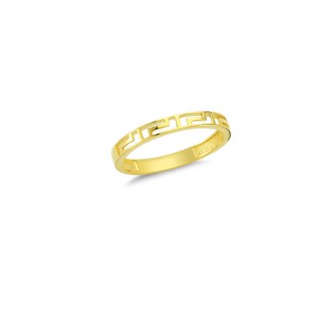 Beelo Gold 14K Altın Motifli Yüzük