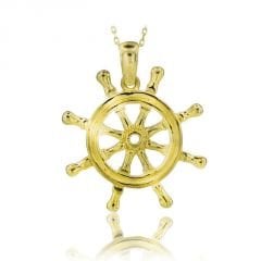 Beelo Gold 14K Altın Dümen Kolye