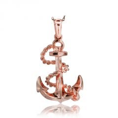 Beelo Gold 14K Altın Çıpa Kolye