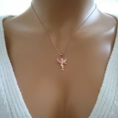 Beelo Gold 14K Altın Melek Kolye