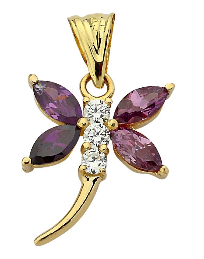 Beelo Gold 14K Altın Yusufcuk Kolye Ucu