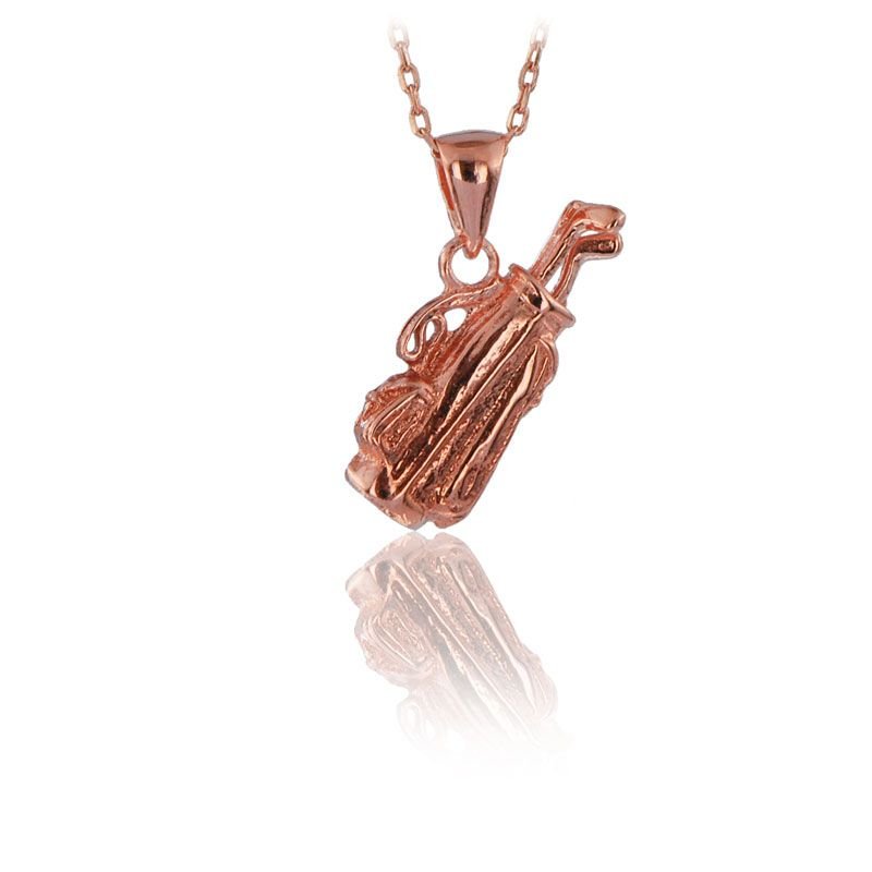 Beelo Gold 14K Altın Golf Çantası Kolye