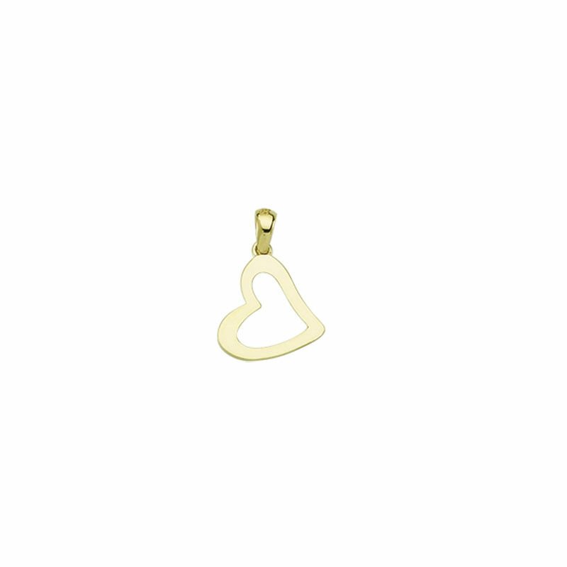 Beelo Gold 14K Altın Kalp Kolye Ucu