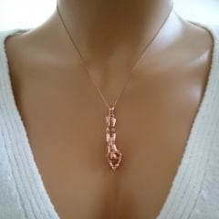 Beelo Gold 14K Altın Dalgıç Kolye
