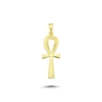 Beelo Gold 14K Altın Ankh Kolye Ucu