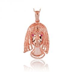 Beelo Gold 14K Altın Nefertiti Kolye