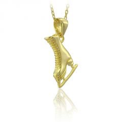Beelo Gold 14K Altın Buz Pateni Kolye