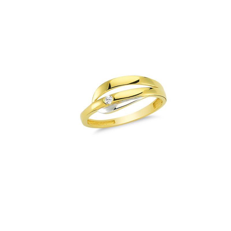 Beelo Gold 14K Altın Tasarım Yüzük