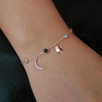 Beelo Silver 925K Gümüş Şans Bileklik
