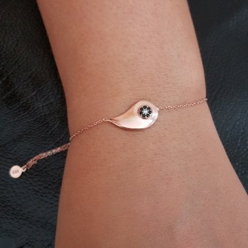 Beelo Silver 925K Gümüş Nazar Bileklik