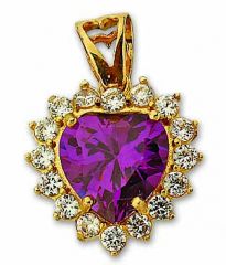 Beelo Gold 14K Altın Kalp Kolye Ucu