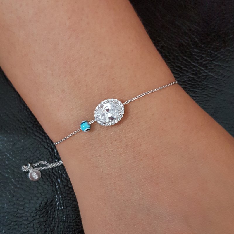 Beelo Silver 925K Gümüş Tasarım Bileklik