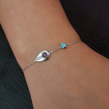 Beelo Silver 925K Gümüş Tasarım Bileklik