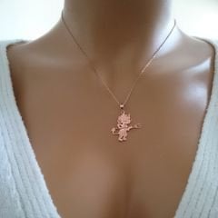 Beelo Gold 14K Altın Şeytan Kolye
