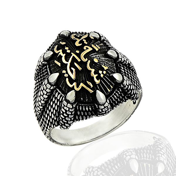 Beelo Silver 925K Gümüş ( Şüphe Tek Gerçektir ) Erkek Yüzük
