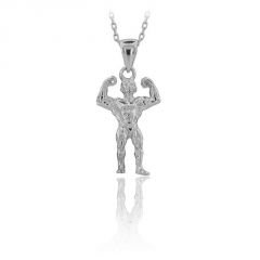 Beelo Gold 14K Altın Body Building Kolye