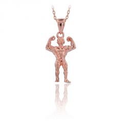 Beelo Gold 14K Altın Body Building Kolye