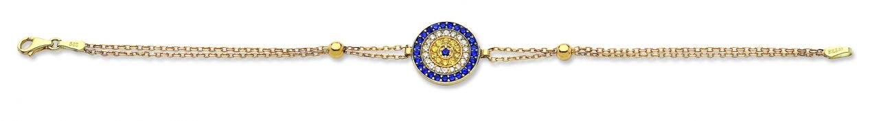 Beelo Gold 14K Altın  Nazar Bileklik