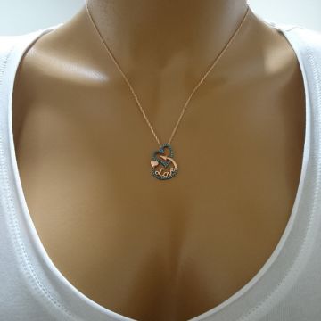 Beelo Silver 925K Gümüş Love Kalp Kolye
