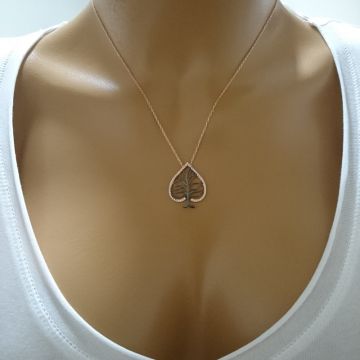 Beelo Silver 925K Gümüş Hayat Ağacı Kolye
